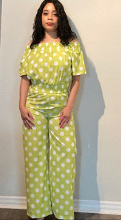 Polka-dot Doll Jumpsuit