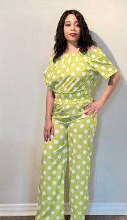 Polka-dot Doll Jumpsuit