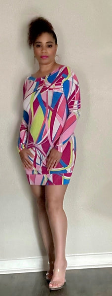 Swirl Palette Dress