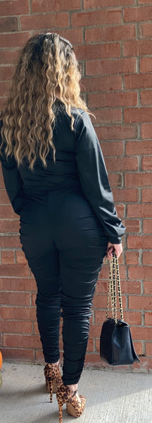 Baddie Black Jumpsuit