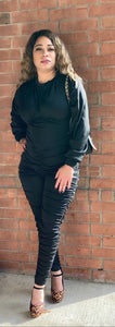 Baddie Black Jumpsuit